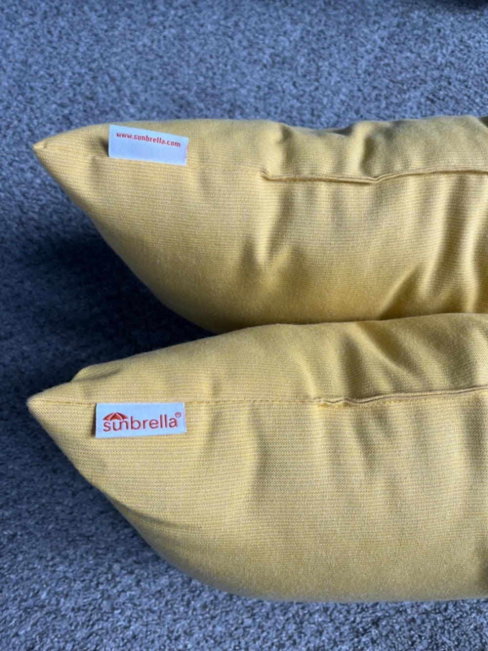 2 Sunbrella pillows